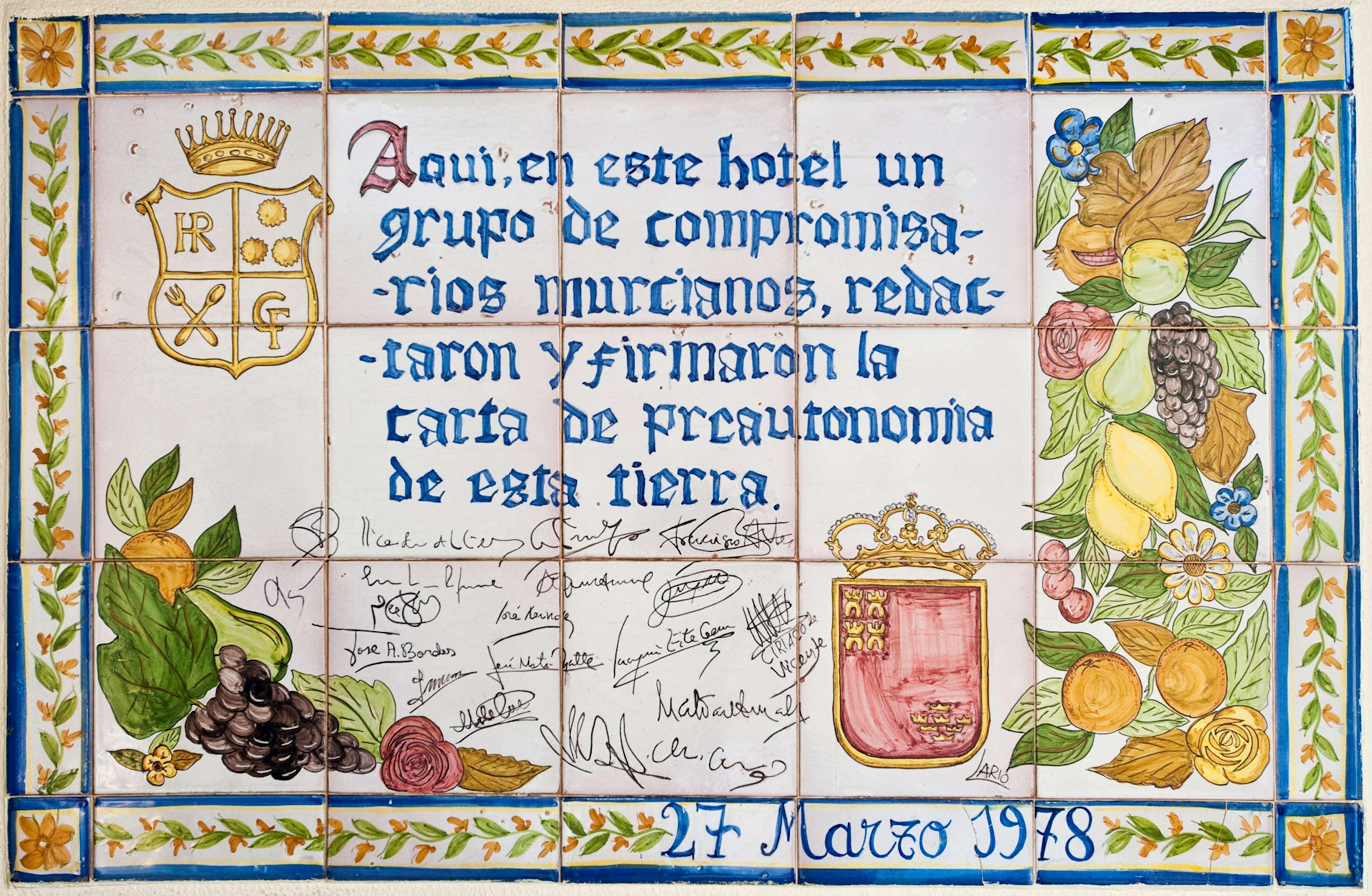 Hotel Catalonia Conde De Floridablanca Murcía Exteriér fotografie